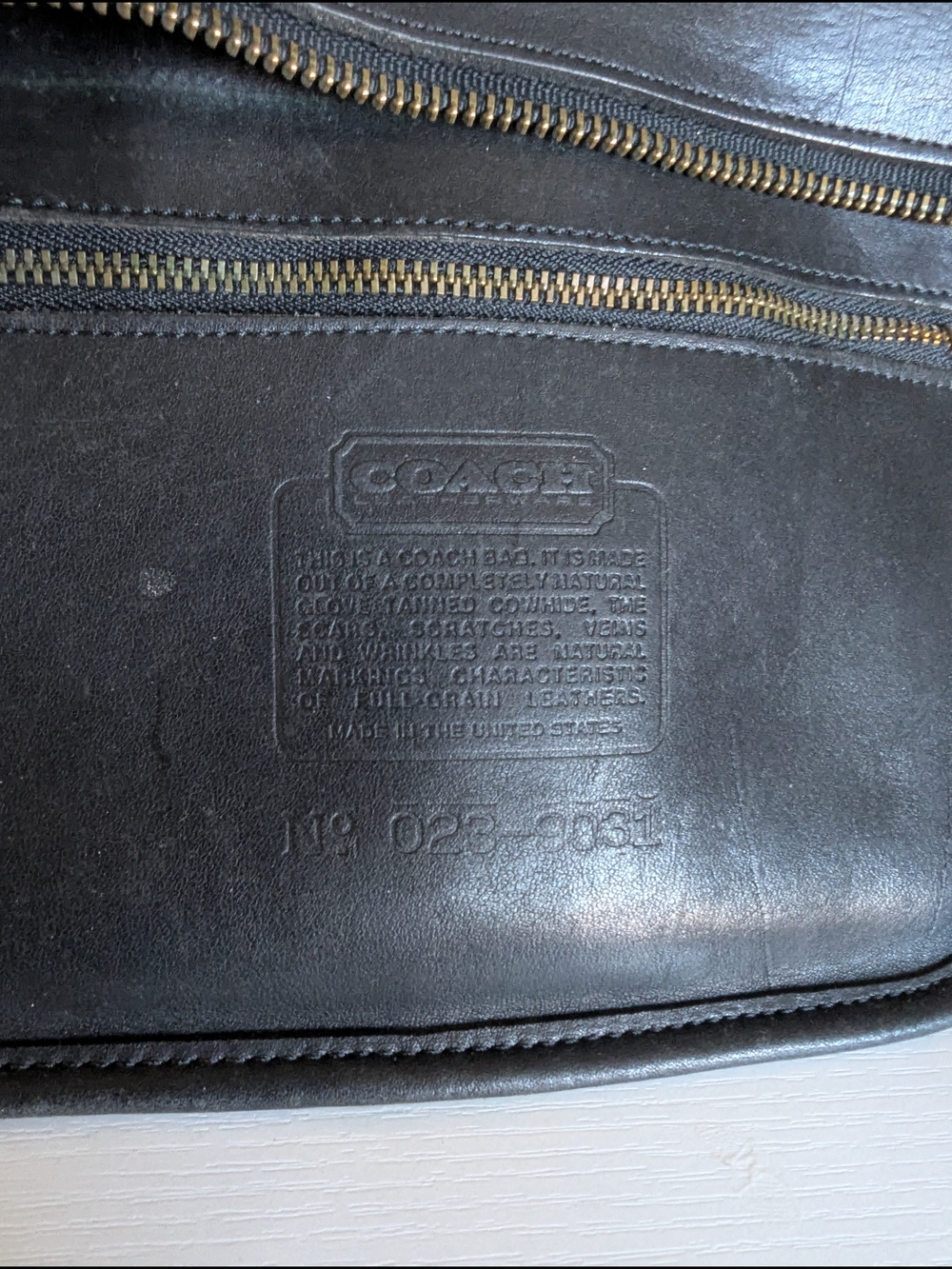Vintage Coach Swagger Bag (Style 9931). It is a highly collectible the pre-1994 - Picture 9 of 12